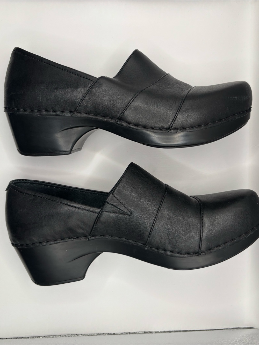 Dansko Black Women's Slip-On Comfort Clogs